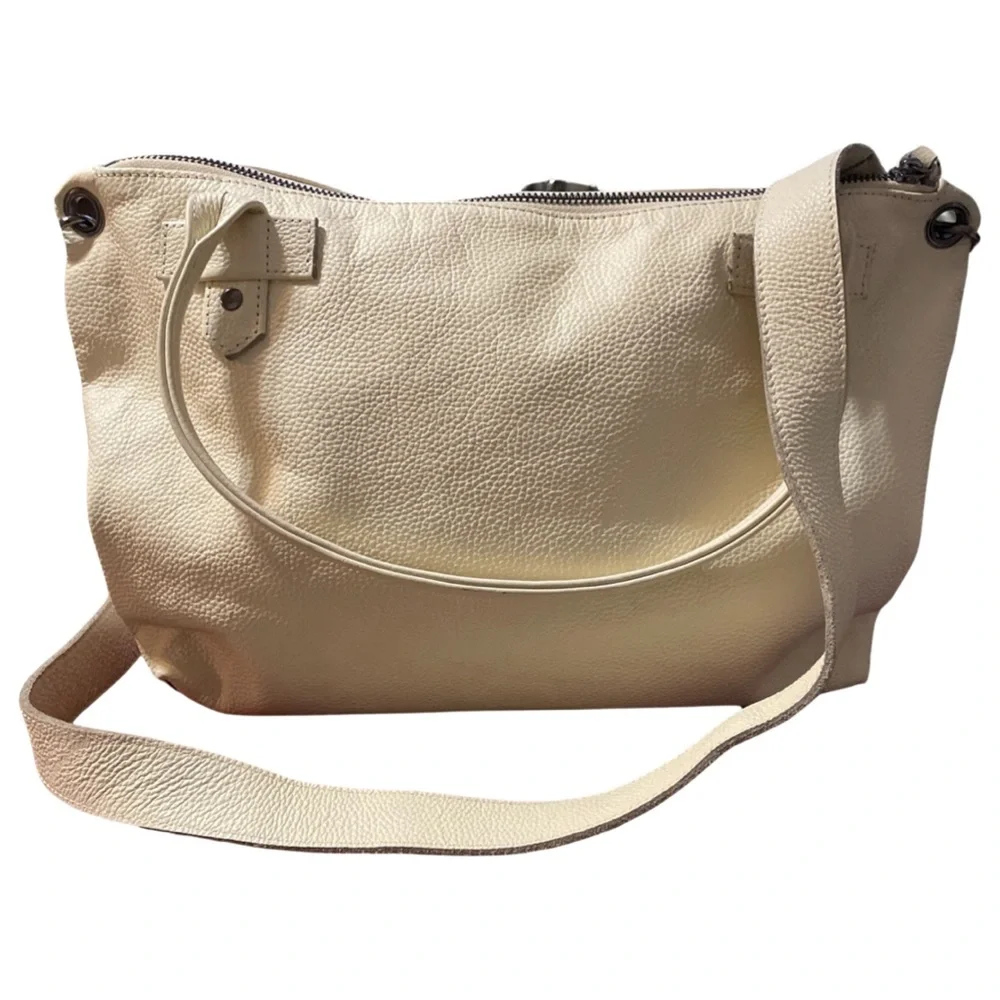 ALLISON BURNS LEATHER CROSSBODY BAG